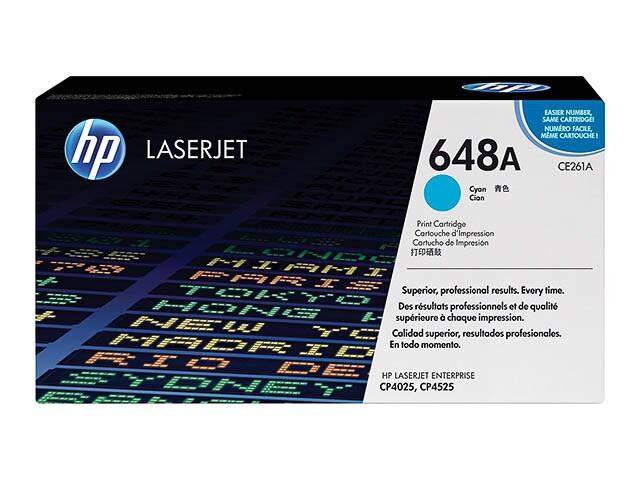 HP CE261A Cyan Cartouche de Toner ORIGINALE - 648A - 000000120025440304_0