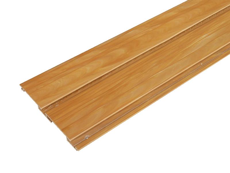 Jeu de 2 profiles couleur bois 2 m x 15 cm_0