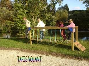 LE TAPIS VOLANT - Jeu suspendu éducatif en bois pour enfants de 3 à 10 ans - Réf. 6420_0