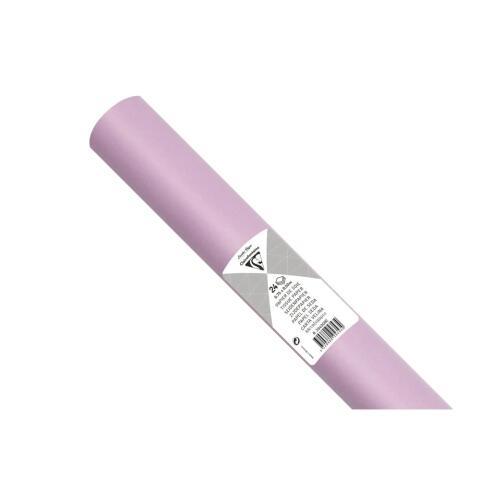 LOT DE 5 - PAPIER DE SOIE, ROULEAU DE 24 FEUILLES 18G/M2 AU FORMAT 50X75CM - LILAS