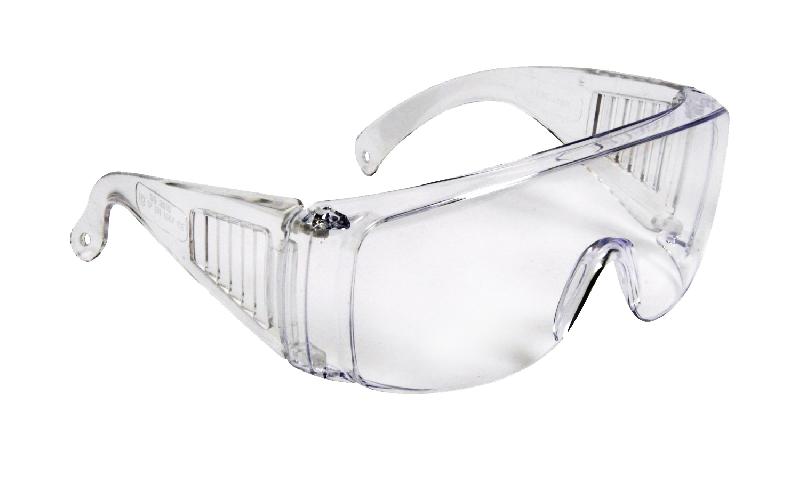 Lunettes de protection professionnelles - Verres incolores - Système d'aération - Taille unique_0