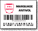 Marquage antivol  vol protect_0