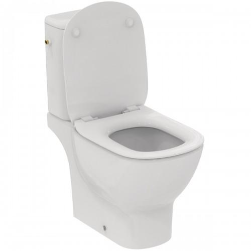 PACK WC COMPLET SUR PIED AVEC RÉSERVOIR ET ABATTANT TESI AQUABLADE® PORCHER