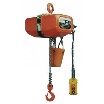 Palan électrique 400V - 1 vitesse - Capacité 500 à 3000 kg - IP54 - Chaîne galvanisée_0