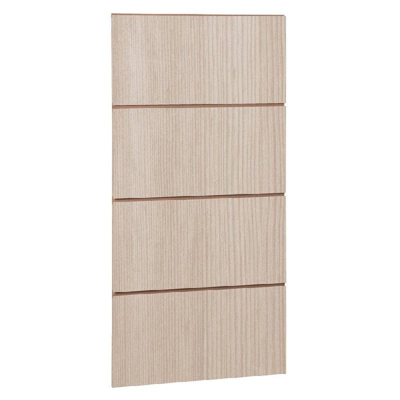 Panneau rainuré R30 L59,5xP120cm épaisseur 18mm - orme clair_0