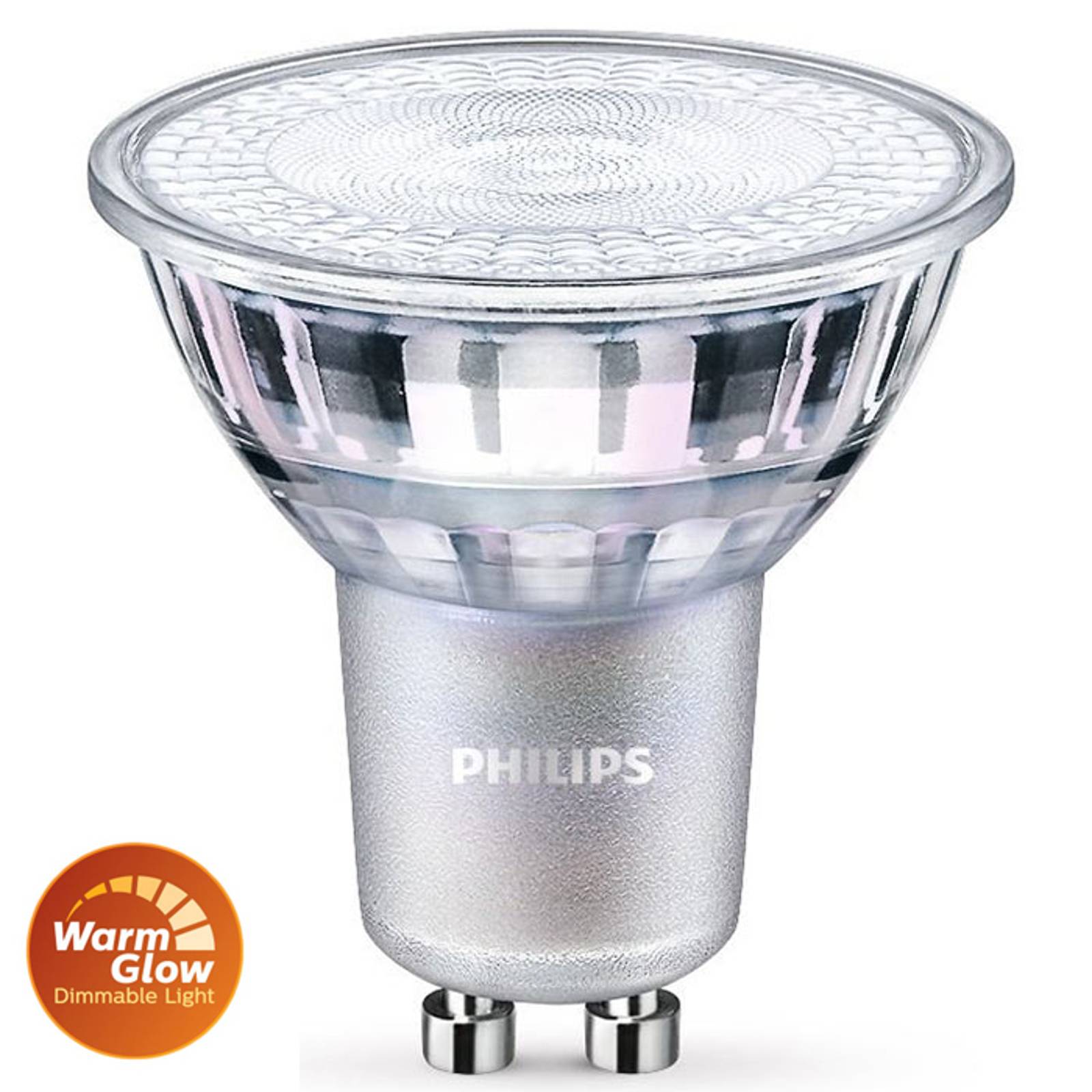PHILIPS RÉFLECTEUR LED GU10 PAR16 6,2 W WARMGLOW