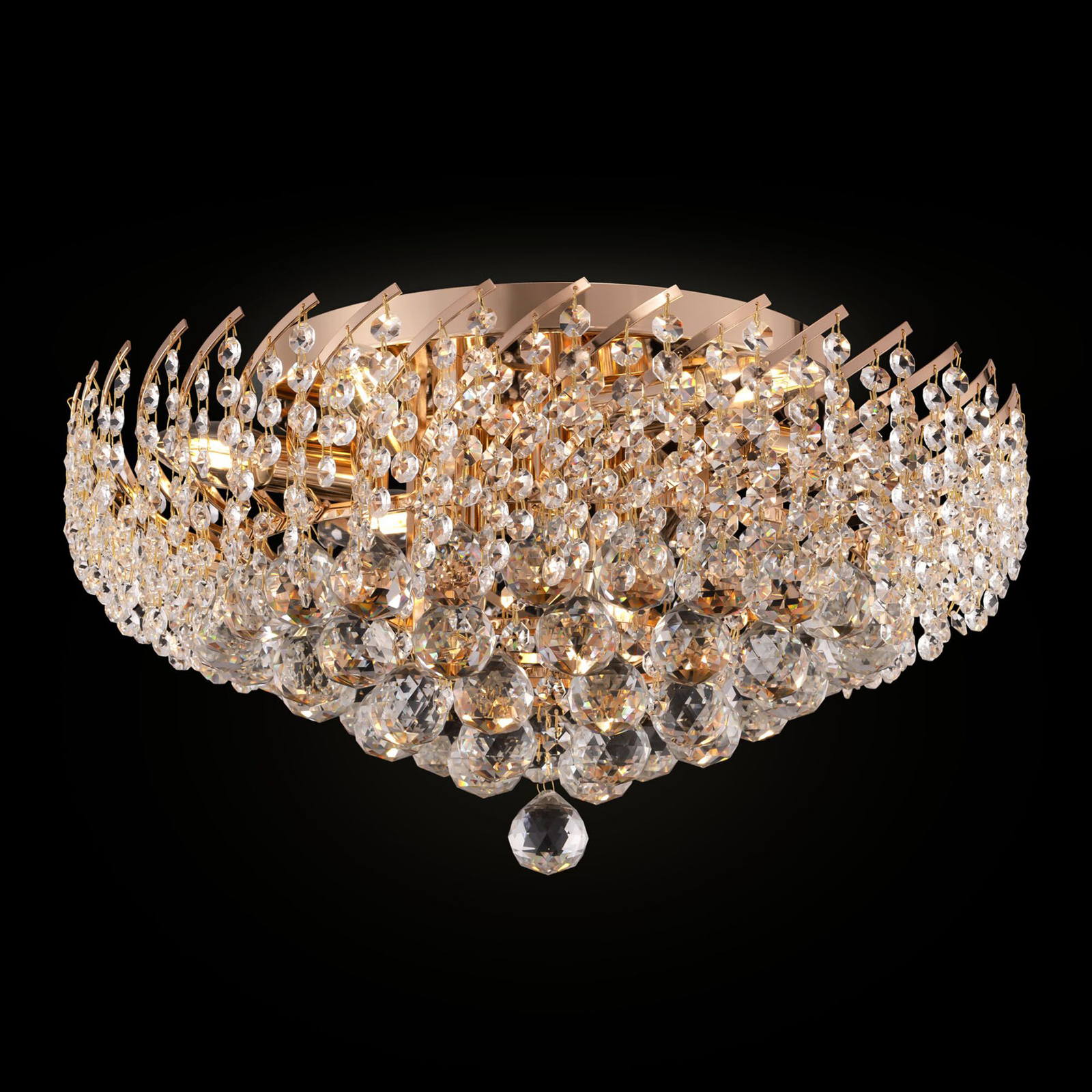 MAYTONI PLAFONNIER EN CRISTAL KAROLINA Ø 51 CM