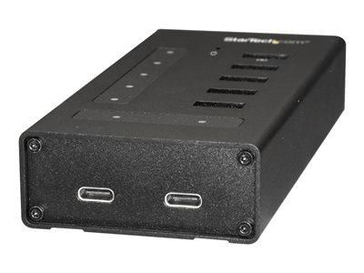 STARTECH.COM HUB USB-C À 7 PORTS EN MÉTAL - CONCENTRATEUR USB TYPE-C VERS 5X USB A ET 2X USB-C - USB 3.0 - MONTABLE (HB30C5A2CST) - CONCENTRATEUR (HUB) - 7 PORTS