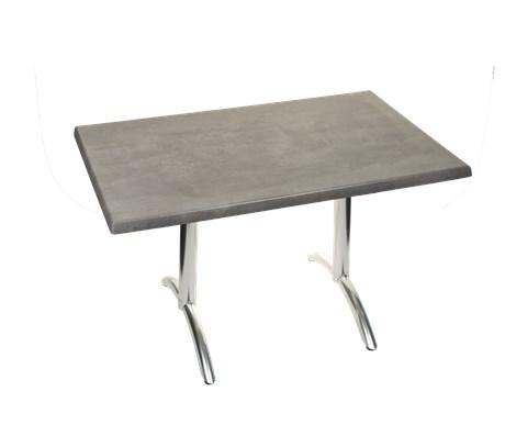 TABLE DE TERRASSE VENISE PREMIUM URBAN 110 X 70 CM