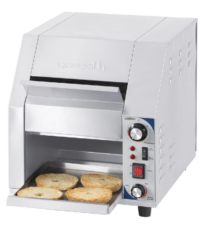Toasteur convoyeur CCYTS - Small, puissance 2 300 W / 230 V, réglages thermostat et vitesse tapis_0