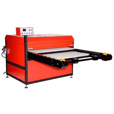 Presse à chaud textile Secabo TPD12 - Double poste frontal 100cm x 120cm - 9,0kW, 4 bars_0