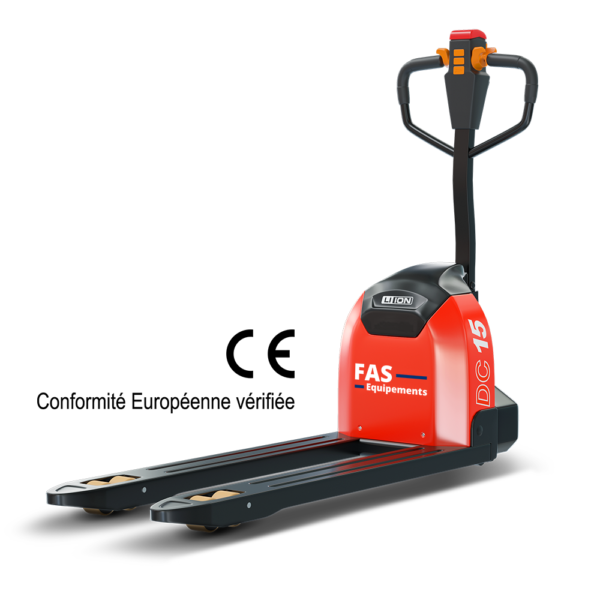 Transpalette électrique Stabilisée ELEP-15A - 1500kg - Batterie 24V-30AH - Lithium-ion_0