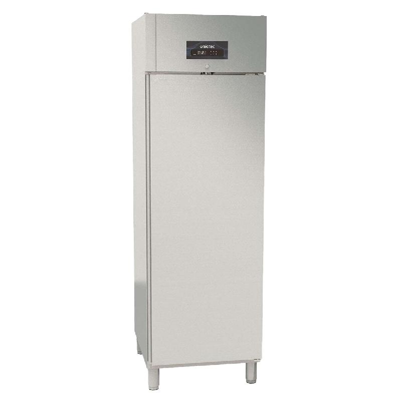Vaiotec Réfrigérateur TOPLINE / 1 porte GN 2/1, 660 x 850 mm - argenté Acier inoxydable 18/10 10282_0