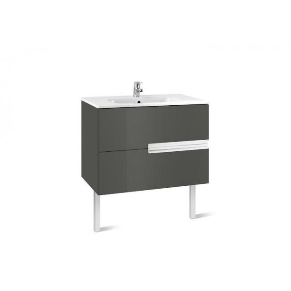 VICT-N UNIK 2 TIROIRS 800 GRIS ANTH - ROCA A855832153