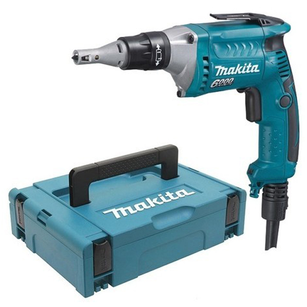 VISSEUSE PLAQUE DE PLÂTRE MAKITA FS6300RXJ 570 W 6000 TR/MIN EN COFFRET MAK-PAC