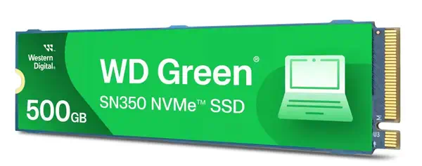 Western Digital Green SN350 500 Go M.2 PCI Express 3.0 NVMe TLC_0