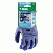 Coverguard - Gants de protection en milieu humide double enduction latex finition grainée EUROLITE 13L700 (Pack de 5) Bleu Clair Taille 11 - bleu 545 Coverguard - Gants de protection en milieu humide double enduction latex finition grainée EUROLITE 13L700 (Pack de 5) Bleu Clair Taille 11 - bleu 545
