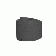 Cuve de stockage d'eau aérienne - 7000L - BASIC - Couvercle avec évent - Fabrication française