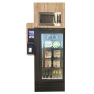 Distributeur automatique connecté avec four intégré