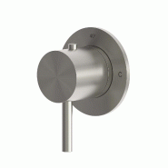 Mitigeur mural thermostatique en inox satiné 316L, contrôle automatique de température, résistant à la corrosion. SINED. - gris inox MISCELATORE-