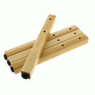 Pieds pour banquette lot de 4 - NATUREL Pieds pour banquette lot de 4 - NATUREL