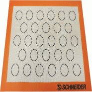 Schneider - Tapis de cuisson en silicone Macarons 300x400 mm - silicone 107784