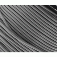 Soudure ronde PVC gris en rouleau - Référence 51RB01003R - Diamètre 3 mm