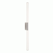 Zafferano Applique Ou Plafonnier Led Sticks, Structure En Aluminium Blanc Mat, 26.5W, Indice De Protection Ip54, Température De Couleur Sélectionnab