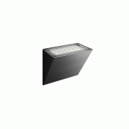 Applique Murale Led Mini Comet 40 X 90 Mm, Noir Mat, 10/20 W, Variateur Triac, 2700 K/3200 K/4000 K, Ip65 - Beneito & Faure - marron 8436590206348