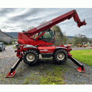 Chariot Télescopique Rotatif Manitou MRT 1542 - Année 2000 - Hauteur de levage 14,78m - Capacité 2,7T