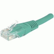 Cordon rj45 catégorie 6 u/utp vert - 0,15 m 854200