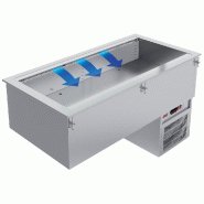 Cuve réfrigérée positive encastrable ventilé 4 x gn 1/1 - PIN/RCX15-R9V_0