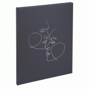 Exacompta Livre d'Or Art 22x27 cm, 100 pages, coloris noir - 3130630476887