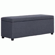 Helloshop26 - Banc banquette avec compartiment de rangement 116 cm polyester gris foncé 02_0010965 - 3000602282726 Helloshop26 - Banc banquette avec compartiment de rangement 116 cm polyester gris foncé 02_0010965 - 3000602282726