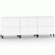 Helloshop26 - Buffet bahut commode armoire meuble de rangement organisateur cuisine salle de séjour salons 3 pcs 60 x 35 x 70 cm 02_0036991 - 3000213 Helloshop26 - Buffet bahut commode armoire meuble de rangement organisateur cuisine salle de séjour salons 3 pcs 60 x 35 x 70 cm 02_0036991 - 3000213