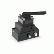 VM33VAC, Distributeurs Montés sur Pompe, Manuelle, 3-voies, 3-positions, Venturi Return Assist