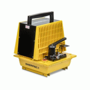 PAM1021 - Pompe hydraulique pneumatique - 3/2 Distributeur manuel - 2.6 litres d'huile utile - Pour vérins simple effet