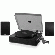 Platine vinyle Muse MT-106 WD,33/45/78 tours+ ENCEINTES active 150W - Bluetooth, Port USB pour lecture et encodage+clé USB 32go - 3666638040701