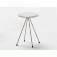 Tabouret bas assise laqué Tabouret bas assise laqué