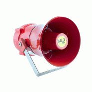 Sirène électronique ATEX 117dB Exd BEXS110D - Aluminium - IP66/67 - Zones 1, 2, 21, 22 Sirène électronique ATEX 117dB Exd BEXS110D - Aluminium - IP66/67 - Zones 1, 2, 21, 22