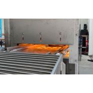 Tunnel de dorage et de gratinage infrarouge - pour l'industrie agro-alimentaire
