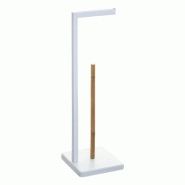 WellHome - Porte-rouleaux de réserve 'Natureo' blanc Ø20x64,5cm - blanc WH13992