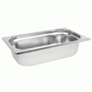 Bac Gastronorme inox GN 1/4 65mm - 265 x 65 x 162 mm - VOGUE - 0615402041829