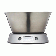 Balance de cuisine numérique double avec bol de pesée Pro 5kg - 210 x 210 x 130 mm - TAYLOR - 5057982054793