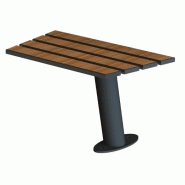 Banc public en bois buton industries bai 31 Banc public en bois buton industries bai 31