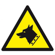Danger, chien de garde 300x300x300mm TALIAPLAST | 629325 Danger, chien de garde 300x300x300mm TALIAPLAST | 629325