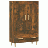 Helloshop26 - Buffet bahut commode armoire meuble de rangement organisateur cuisine salle de séjour salon haut 70 x 31 x 115 cm bois 02_0033551 - Boi