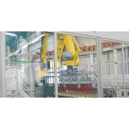 Palettiseur RoboKombi - hauteur maxi 2700 mm pour caisses, fardeaux et bouteilles pleines - PALROBOKOMBI SIDEL_1