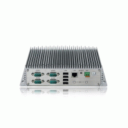PC industriel fanless pour automatisation, supervision et edge computing - Monolith-2012A - Processeur 12th Gen Intel® Core™ i3/i5/i7, DDR5, HDMI, Ethernet, Aluminium