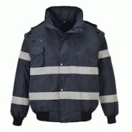 Portwest - Blouson de travail type bomber 3 en 1 IONA Bleu Marine Taille 3XL - XXXL bleu polyester 5036108247066 Portwest - Blouson de travail type bomber 3 en 1 IONA Bleu Marine Taille 3XL - XXXL bleu polyester 5036108247066